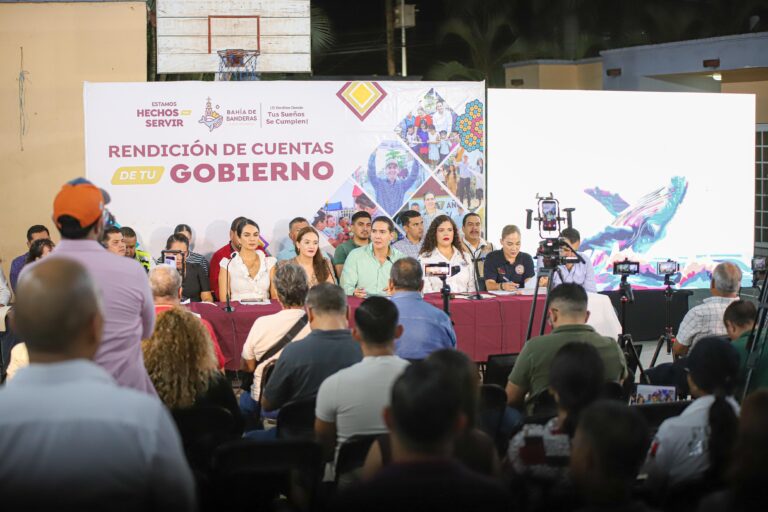 Rendición de Cuentas del alcalde Héctor Santana: avances y compromisos para Bahía de Banderas