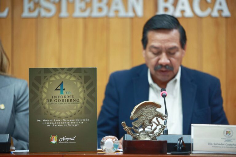 Recibe Cámara de Diputados el IV Informe de Gobierno