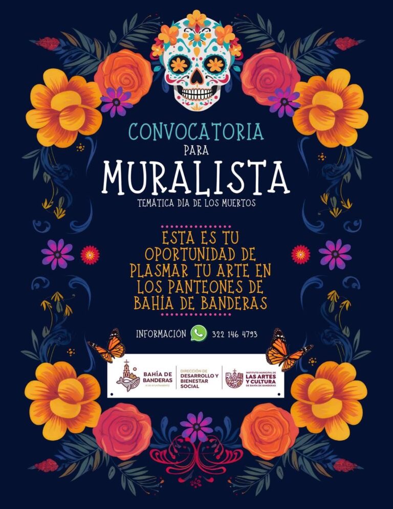 El Gobierno de Bahía de Banderas lanza Convocatoria para Muralistas